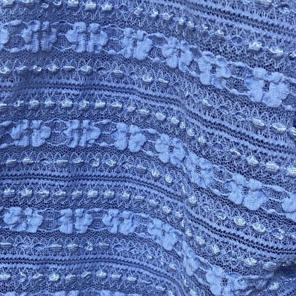 Anthropologie NWT Sheer Top Women’s L Floral‎ Ruched Sleeves & Waist Feminine - Picture 8 of 14